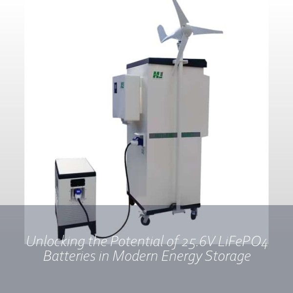 Unlocking the Potential of 25.6V LiFePO4 Batteries in Modern Energy Storage